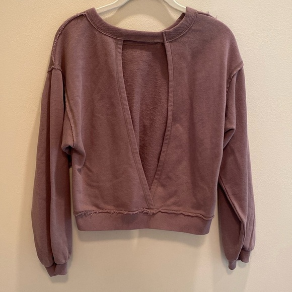 Z SUPPLY ACTIVE It's a Good Day Sweatshirt Twilight Size XS - Picture 4 of 7
